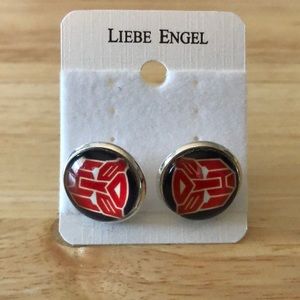 Transformers Cartoon Logo Cuff Links